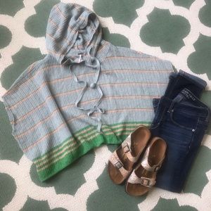 NWOT xs free people poncho